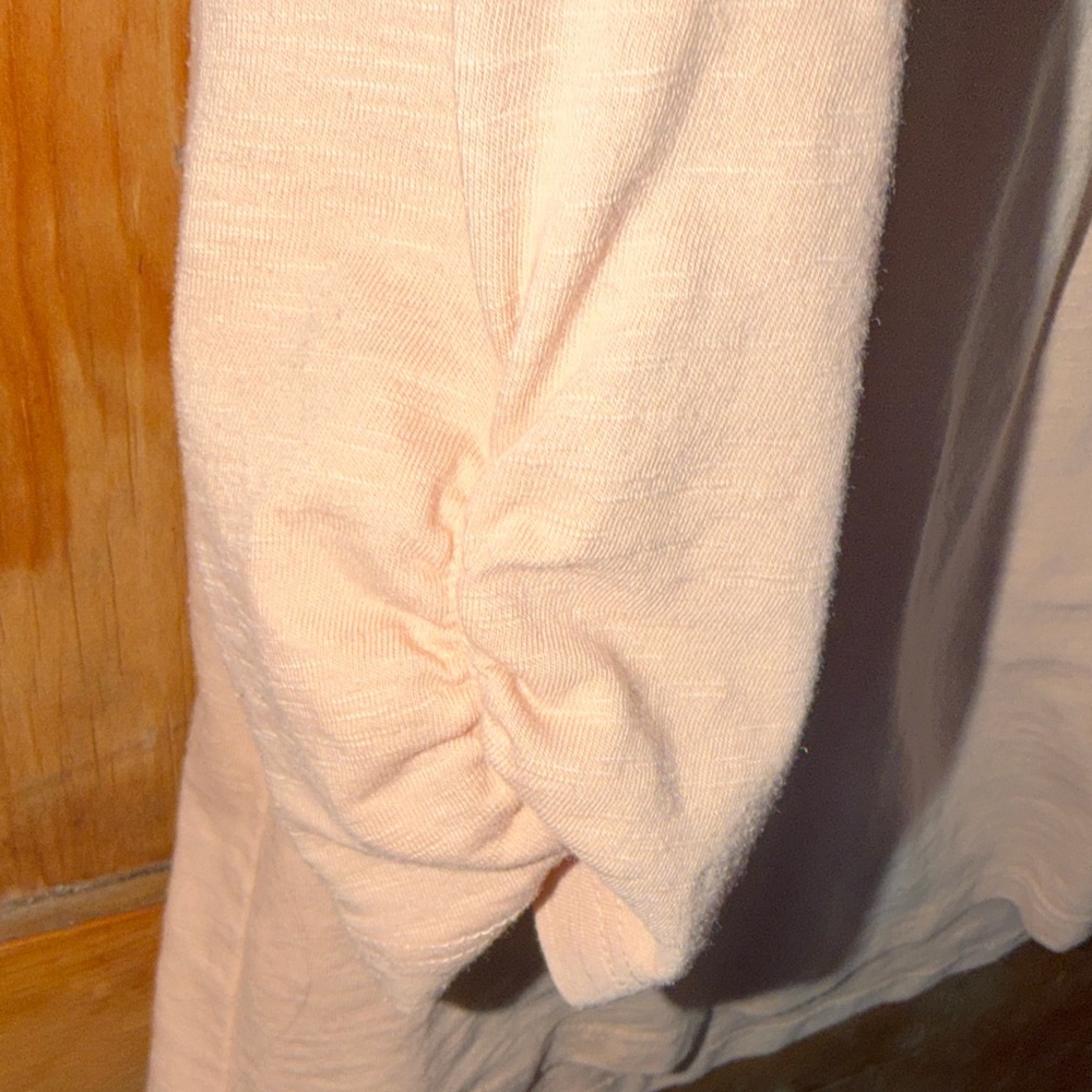 Style & Co. Women's Light Peach Lace Top - Picture 6 of 6